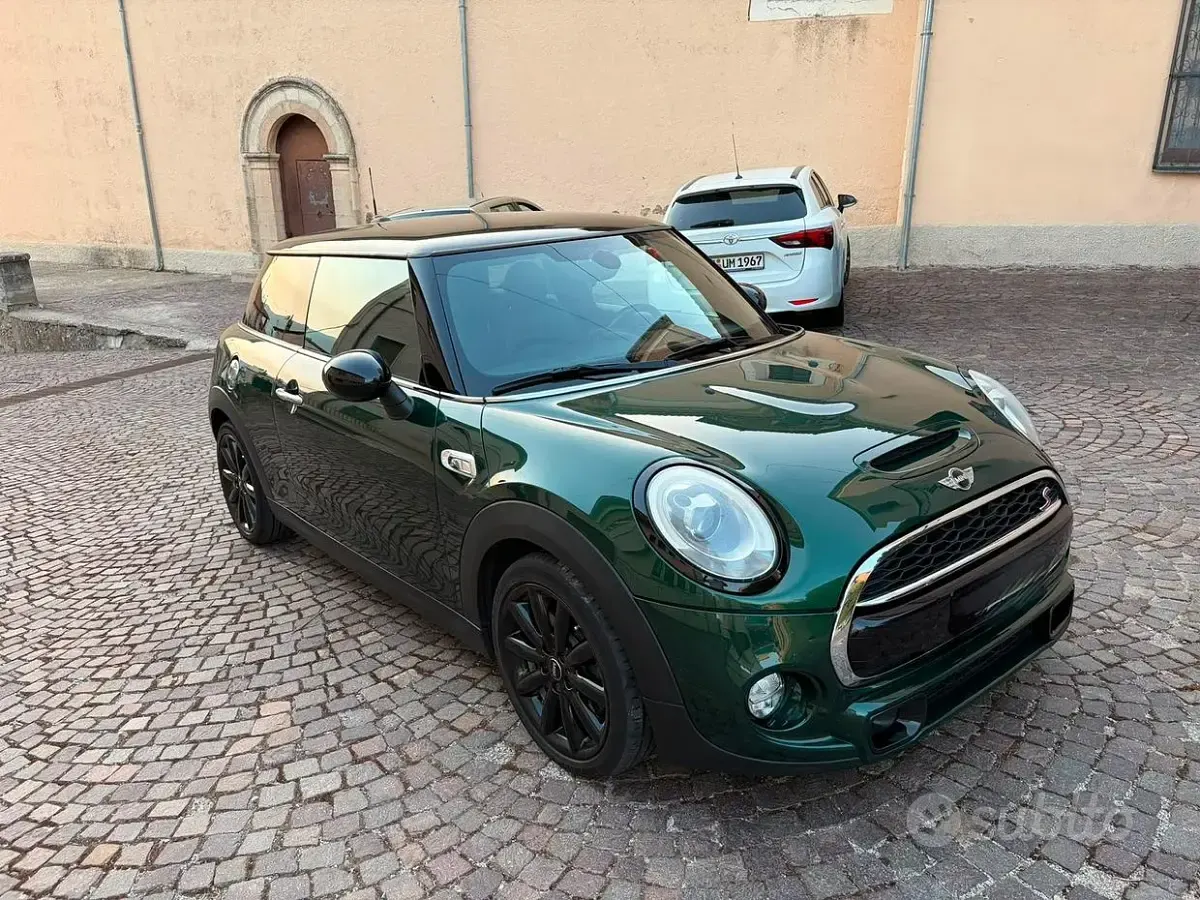 Usata Mini Cooper S 192 CV (141 kW) 2014 Verde Utilitaria
