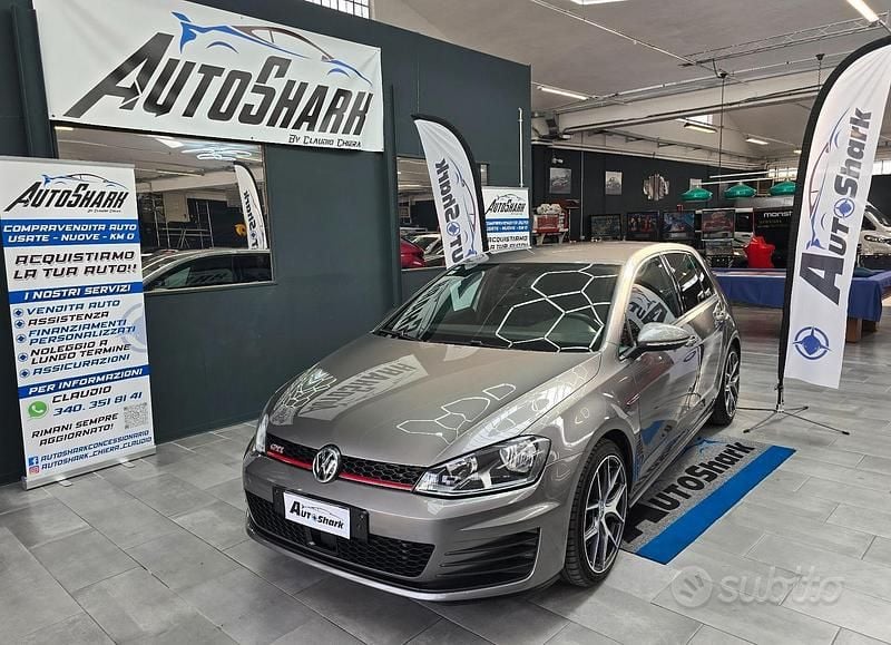 Usata VW Golf VII GTI 230 CV (169 kW) 2016 Grigio Berlina