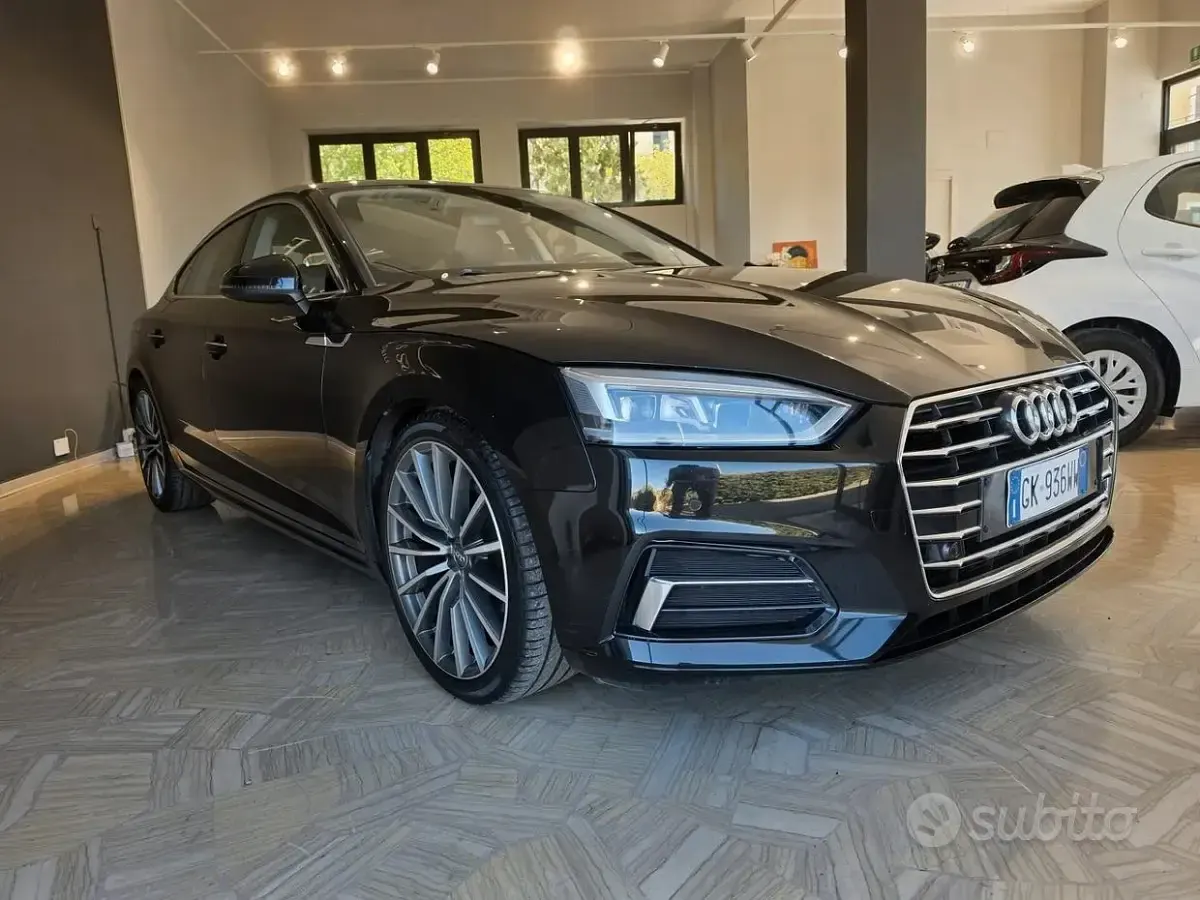 Usata Audi A5 Advanced Plus 150 CV (110 kW) 2018 Nero Coupé