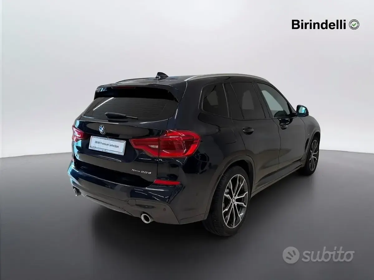 Usata BMW X3 M Sport 190 CV (139 kW) 2019 Blu SUV