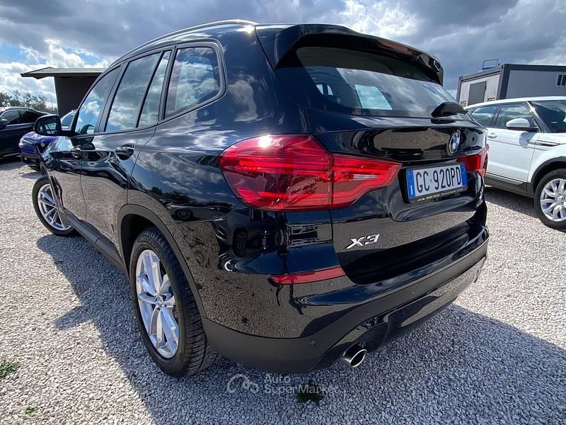 Usata BMW X3 Luxury Line 150 CV (110 kW) 2020 Nero SUV
