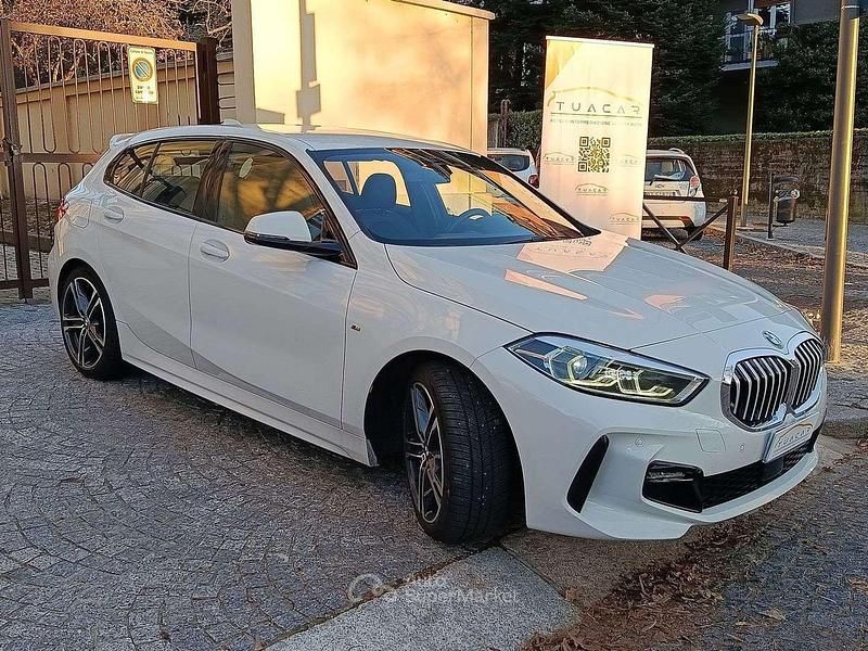 Usata BMW 118 M Sport 140 CV (102 kW) 2020 Bianco Utilitaria