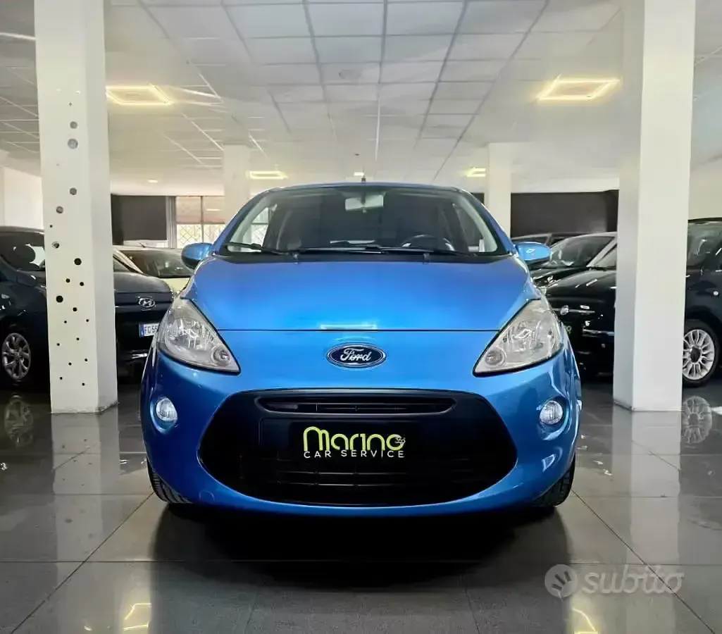 Usata Ford Ka 69 CV (50 kW) 2013 Blu Utilitaria
