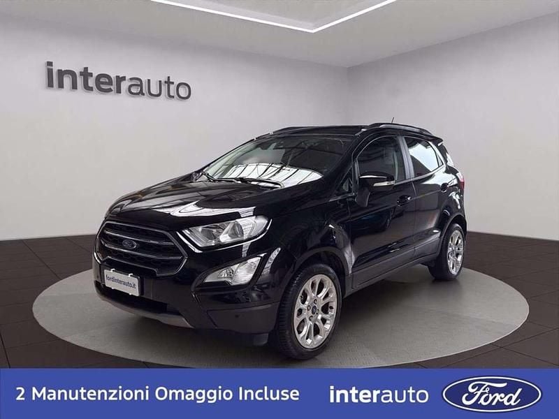 Usata Ford Ecosport Titanium S 125 CV (91 kW) 2023 Nero metallizzato SUV