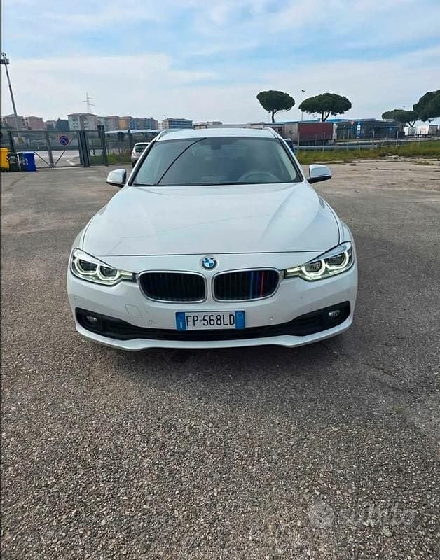 Usata BMW 316 Sport Line 116 CV (85 kW) 2017 Bianco Station wagon
