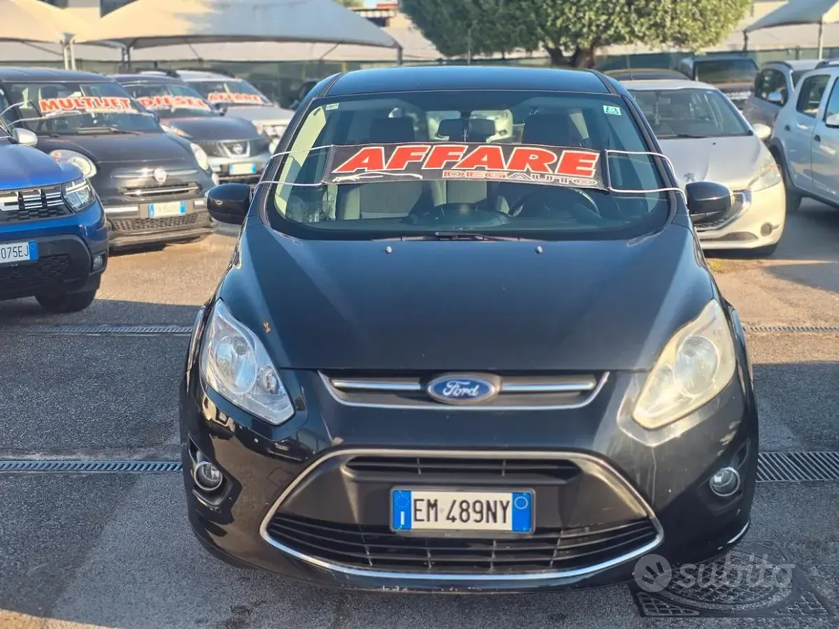 Usata Ford C-MAX Titanium 115 CV (84 kW) 2012 Nero Monovolume