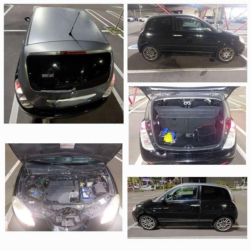Usata Lancia Ypsilon 105 CV (77 kW) 2008 Nero Utilitaria