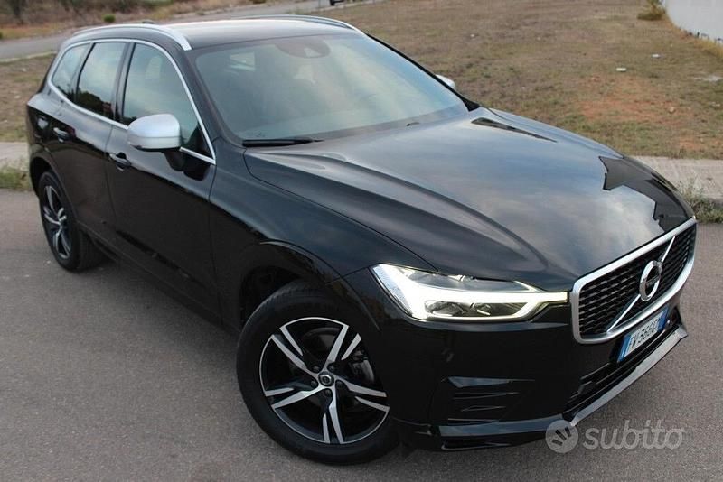Usata Volvo XC60 R-Design 190 CV (139 kW) 2019 Nero SUV