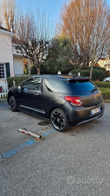 Usata Citroën DS3 155 CV (114 kW) 2011 Nero Utilitaria