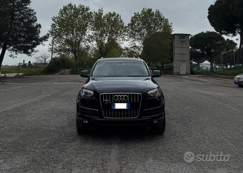 Usata Audi Q7 245 CV (180 kW) 2014 Nero SUV