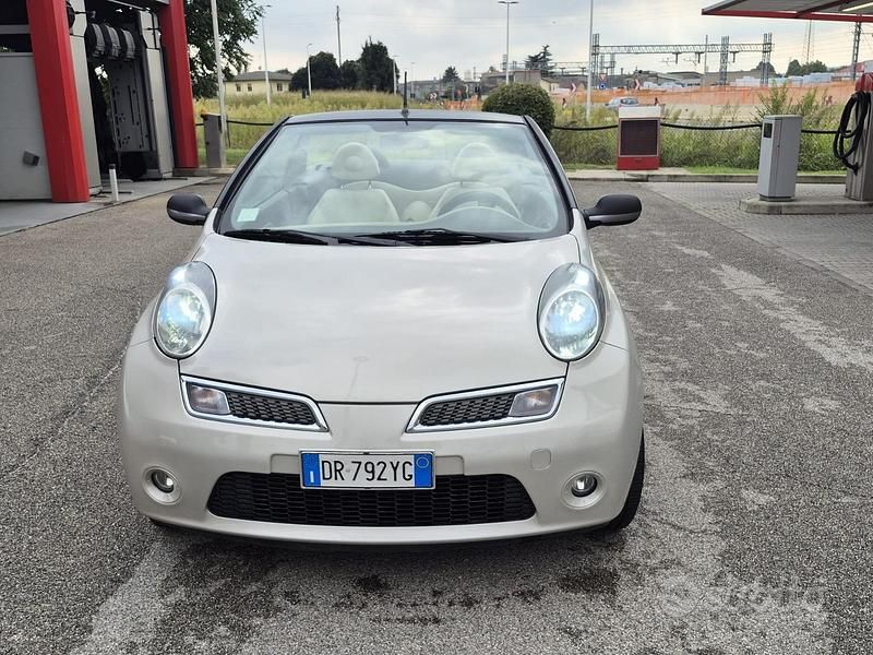 Usata Nissan Micra 75 CV (55 kW) 2008 Grigio Cabrio