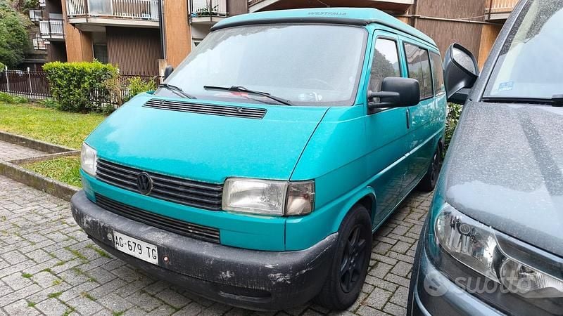 Begagnad VW T4 1995 Grön Van
