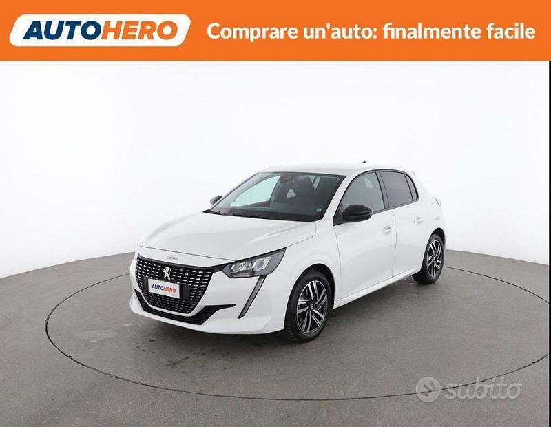 Usata Peugeot 208 Allure 100 CV (73 kW) 2022 Bianco Utilitaria