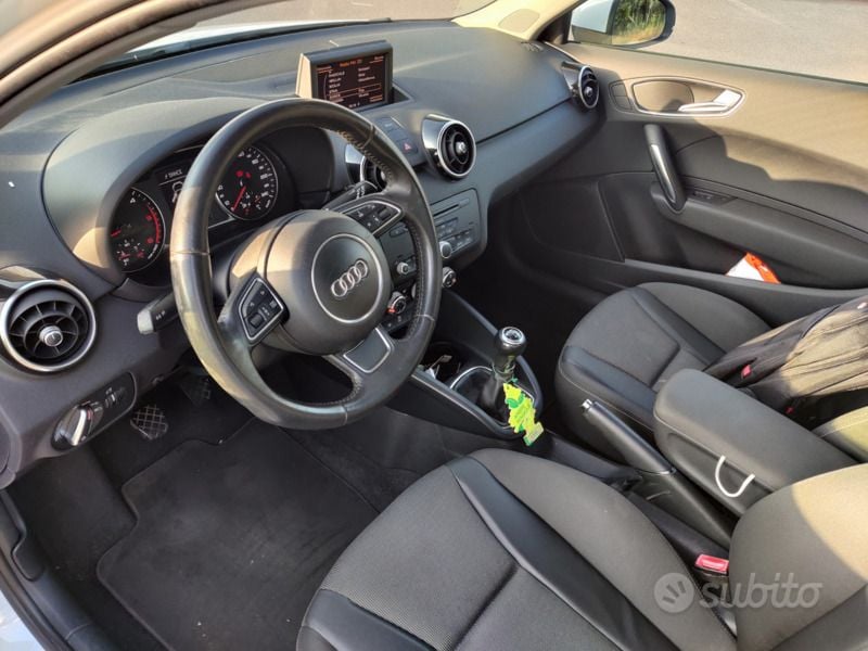 Usata Audi A1 Ambition 90 CV (66 kW) 2013 Bianco Utilitaria