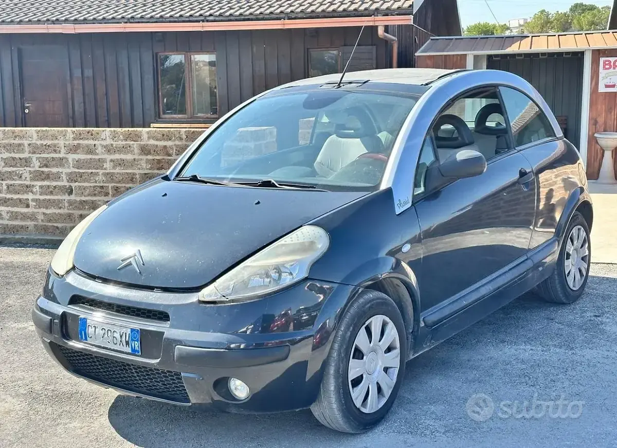 Usata Citroën C3 Pluriel 68 CV (50 kW) 2005 Nero Cabrio