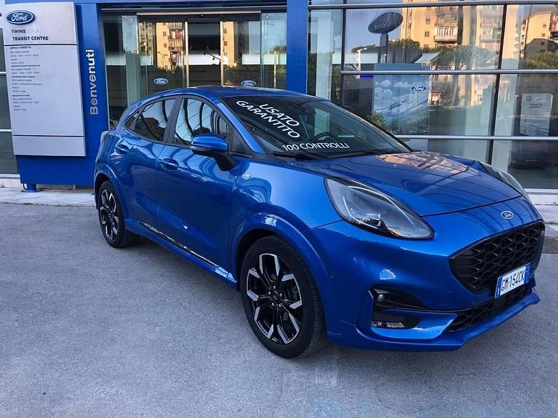 Usata Ford Puma ST-Line X 125 CV (91 kW) 2023 Desert island blu SUV