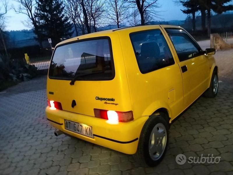Usata Fiat 500 54 CV (39 kW) 1997 Giallo Berlina