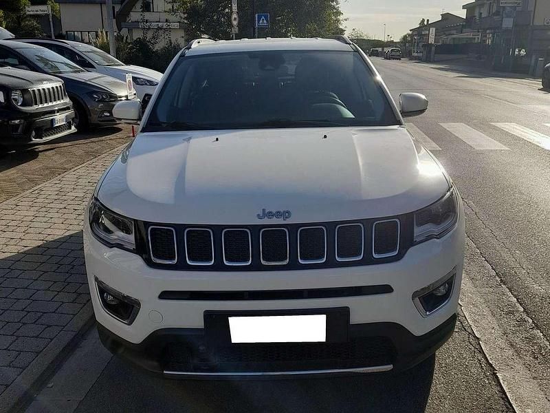 Bianco Usata 2019 Jeep Compass Limited SUV | 17.800 € (Buon prezzo) - Immagine 1/4