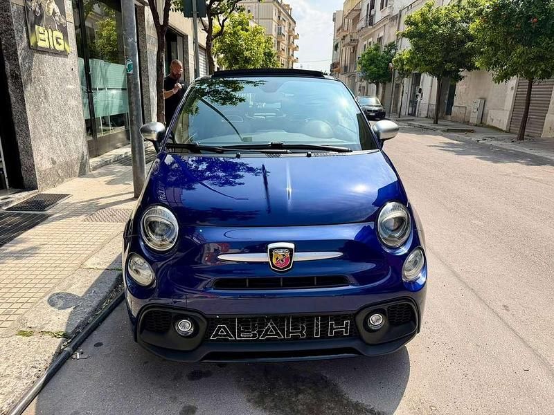 Usata Abarth 595C Turismo 165 CV (121 kW) 2016 Blu/azzurro Cabrio