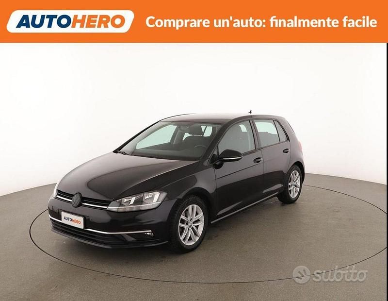 Usata VW Golf VII Business 131 CV (96 kW) 2019 Nero Berlina