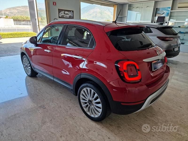 Usata Fiat 500X Cross 120 CV (88 kW) 2019 Rosso SUV