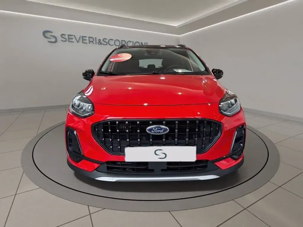 Usata Ford Fiesta Active X 125 CV (91 kW) 2022 Rosso Berlina