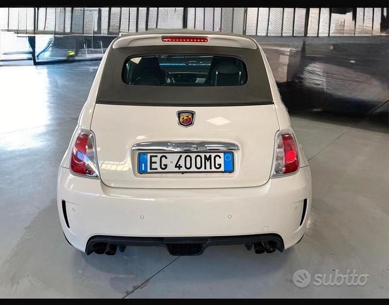 Usata Abarth 500C 140 CV (102 kW) 2011 Bianco Cabrio