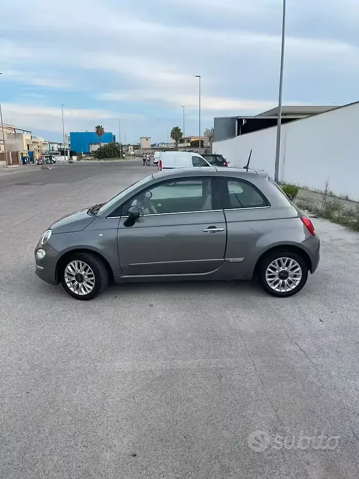 Usata Fiat 500 69 CV (50 kW) 2017 Grigio Berlina