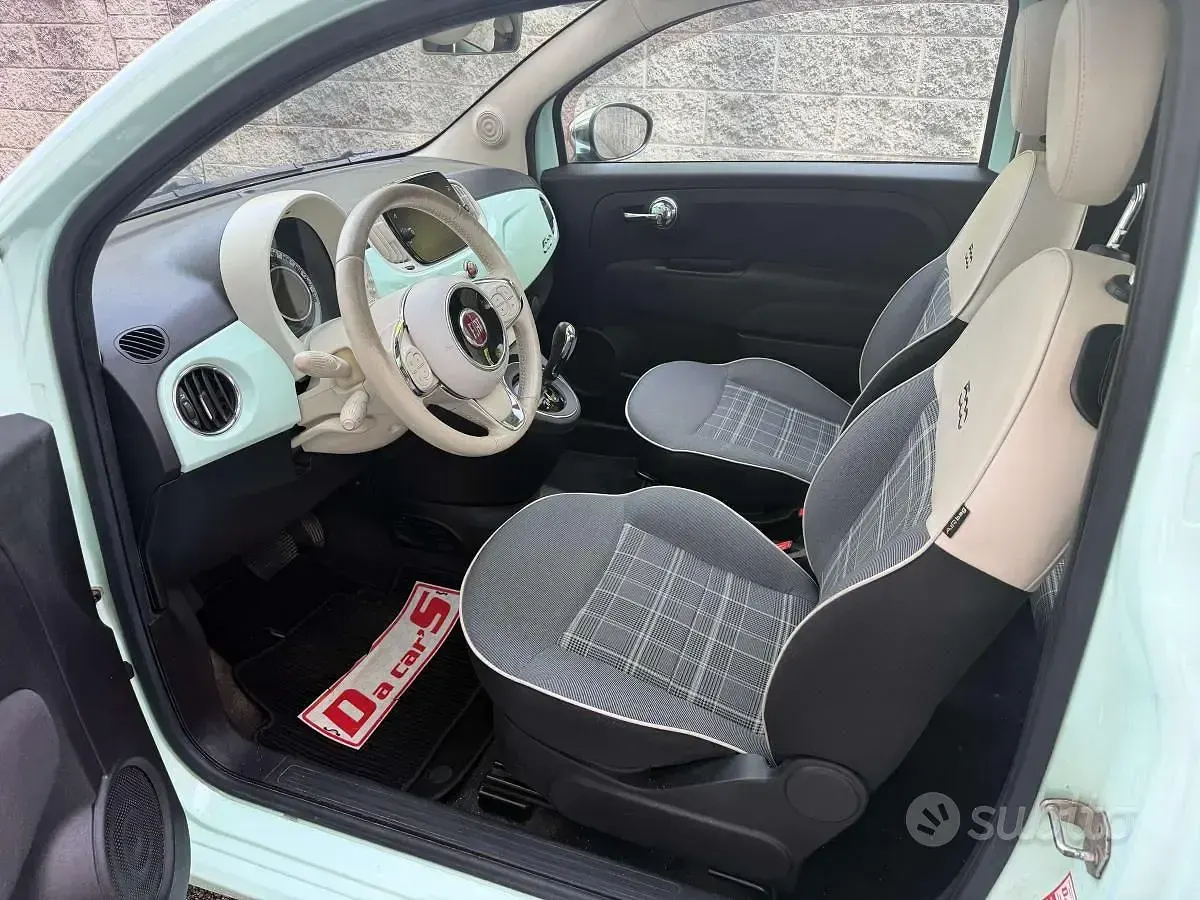 Gebraucht Fiat 500 Mirror 69 PS (50 kW) 2018 Blau Kleinwagen