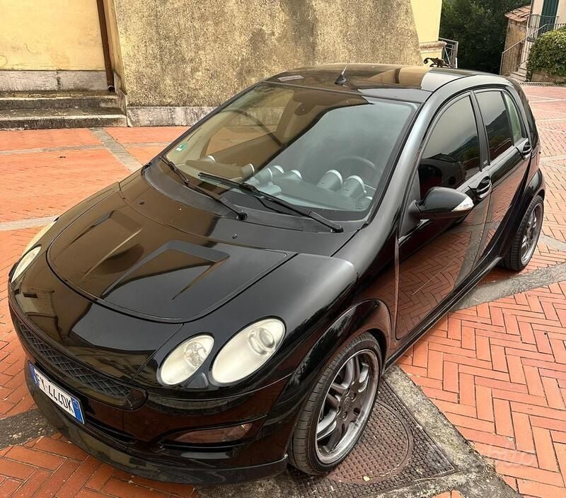 Usata Smart ForFour Brabus 177 CV (130 kW) 2005 Nero Utilitaria