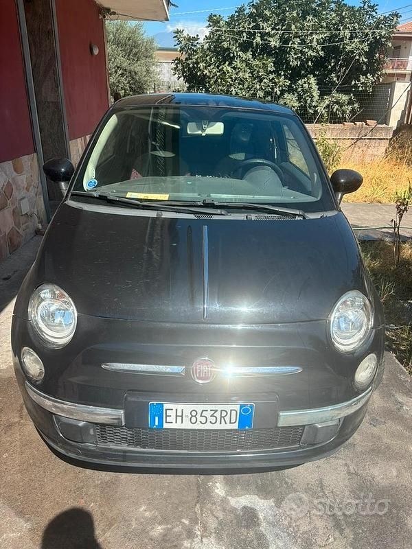 Usata Fiat 500 75 CV (55 kW) 2012 Nero Berlina