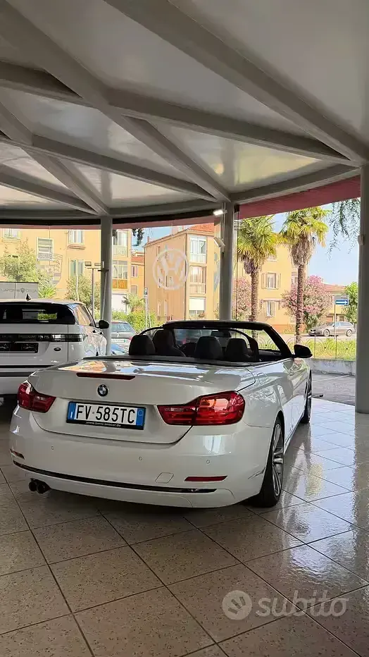 Usata BMW 425 M Sport 218 CV (160 kW) 2015 Bianco Cabrio