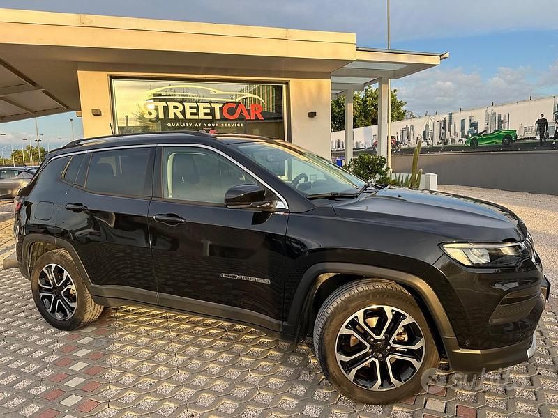Usata Jeep Compass Limited 131 CV (96 kW) 2021 Nero SUV