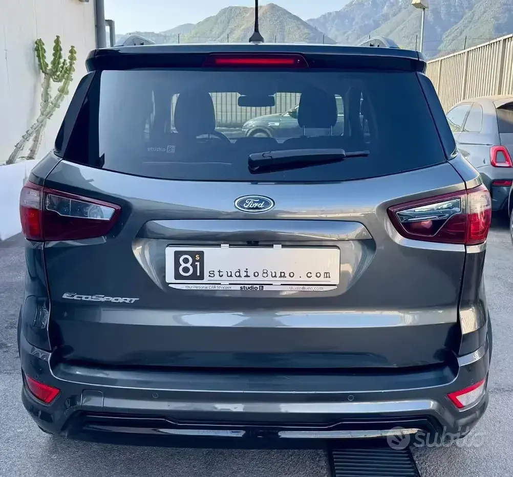 Usata Ford Ecosport ST-Line 99 CV (72 kW) 2018 Grigio SUV