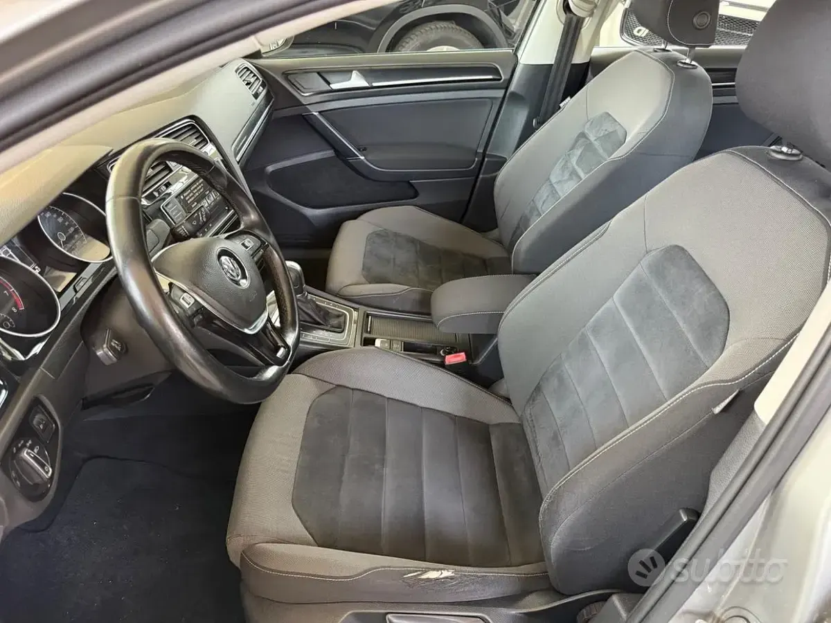 Usata VW Golf VII Pro 110 CV (80 kW) 2015 Grigio Berlina