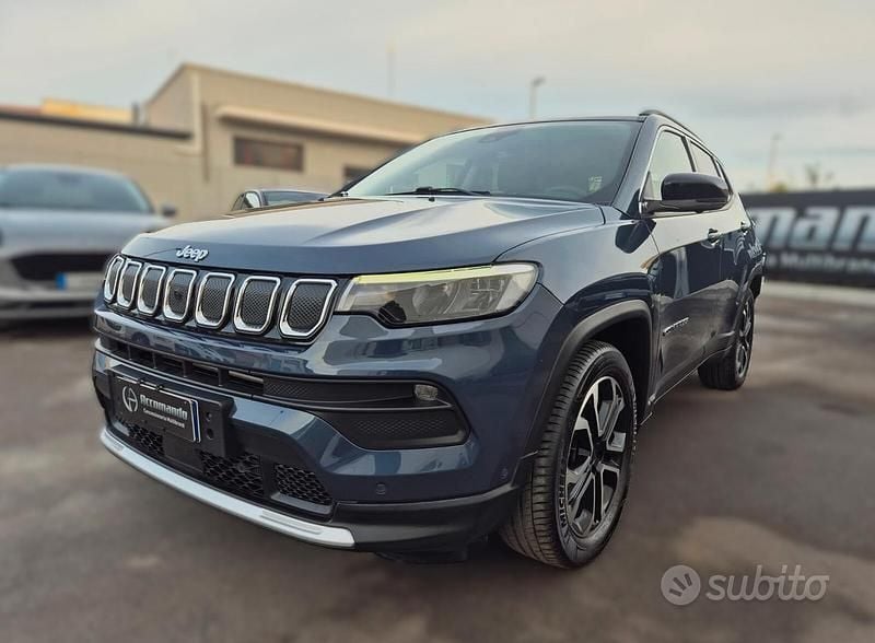 Usata Jeep Compass Limited 130 CV (95 kW) 2021 Blu SUV