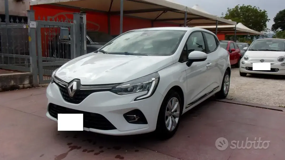 Usata Renault Clio V Intens 101 CV (74 kW) 2020 Bianco Berlina