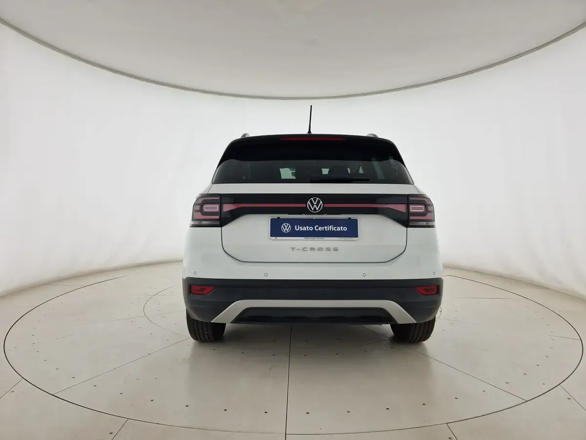 Usata VW T-Cross Style 95 CV (69 kW) 2023 Pure white SUV