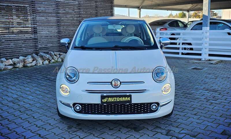 Usata Fiat 500C S 69 CV (50 kW) 2018 Bianco Cabrio