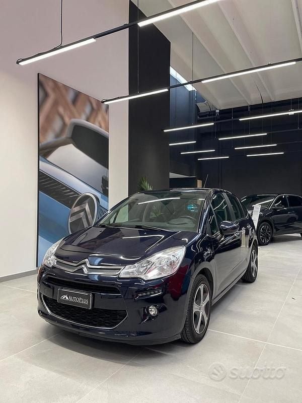 Usata Citroën C3 Exclusive 82 CV (60 kW) 2016 Blu Berlina