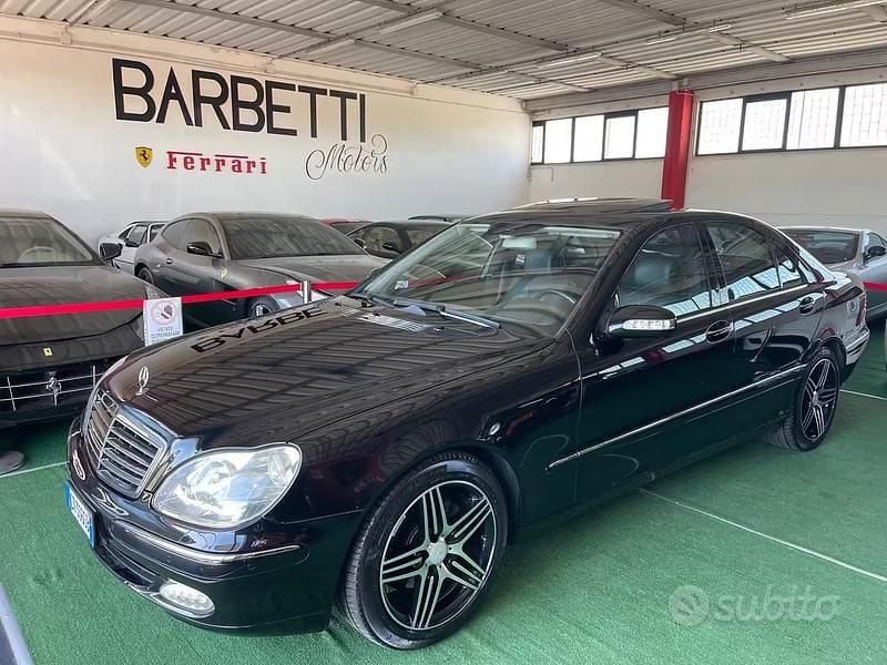 Usata Mercedes S350 244 CV (179 kW) 2005 Nero Berlina