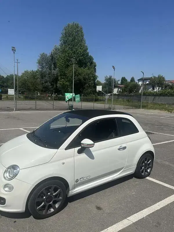 Usata Fiat 500C Lounge 69 CV (50 kW) 2013 Cabrio