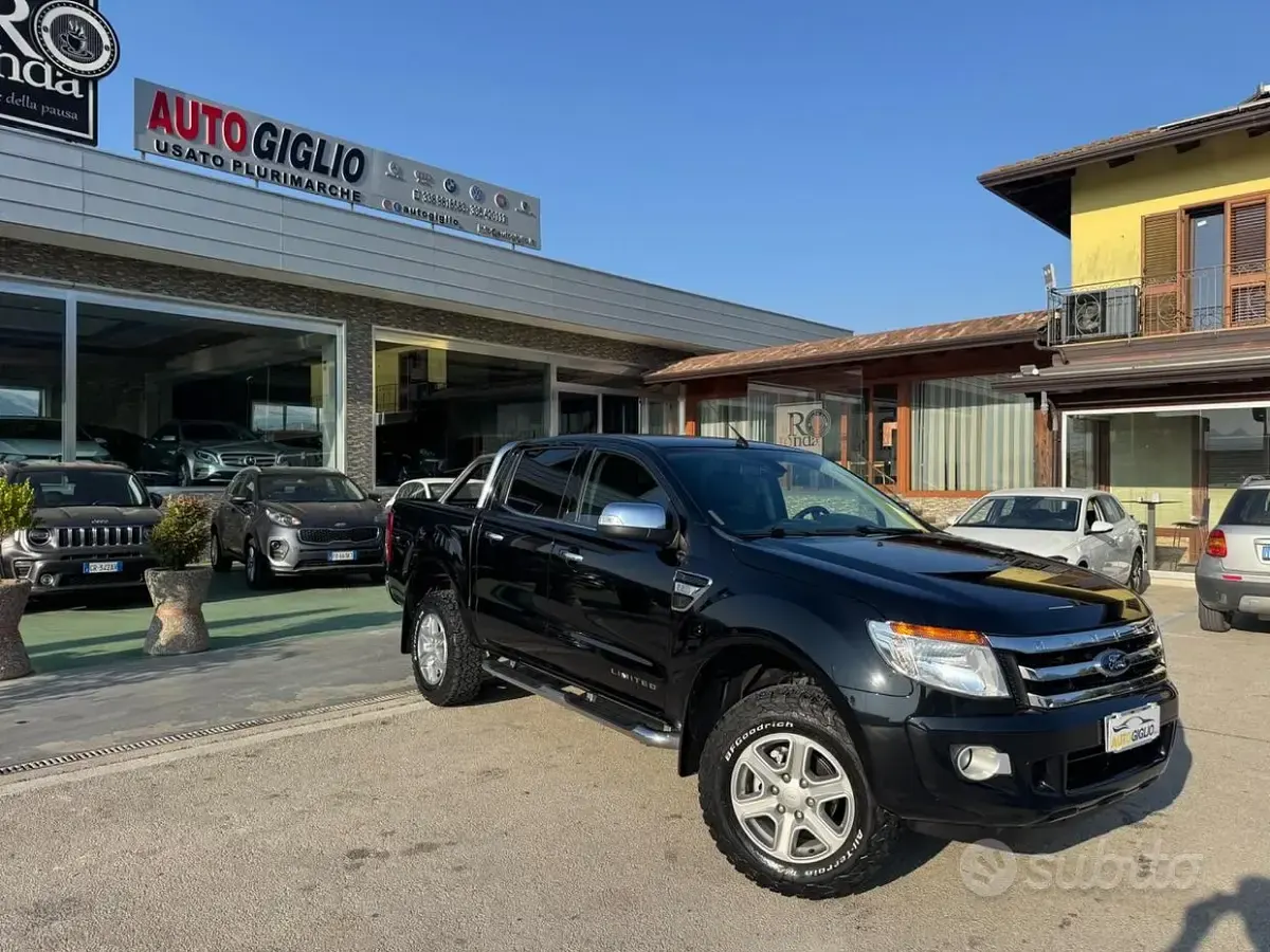 Usata Ford Ranger XLT 150 CV (110 kW) 2013 Nero Pick-up
