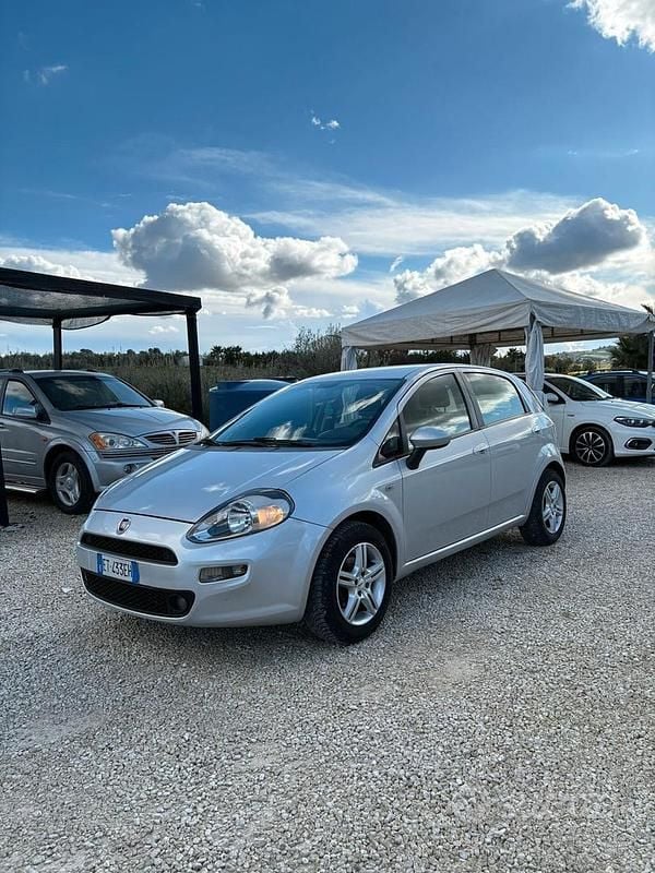 Usata Fiat Punto Evo 95 CV (69 kW) 2013 Grigio Utilitaria