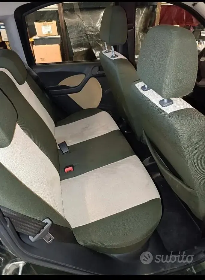 Usata Fiat Panda 4x4 Cross 69 CV (50 kW) 2007 Verde Utilitaria