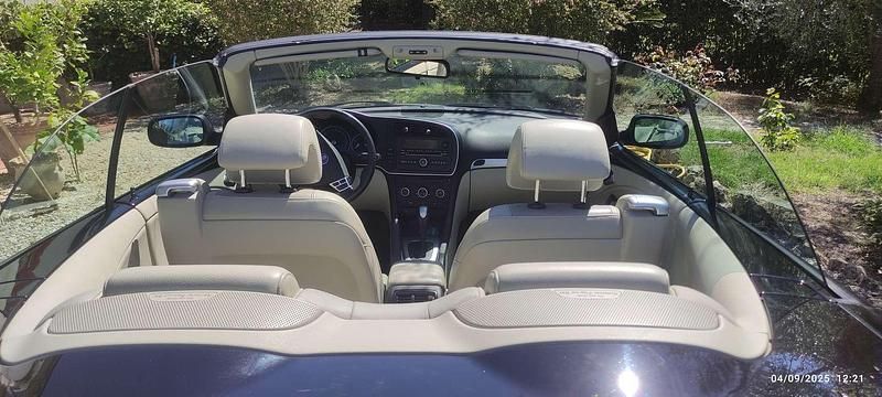 Usata Saab 9-3 Cabriolet Vector 150 CV (110 kW) 2008 Nero Cabrio