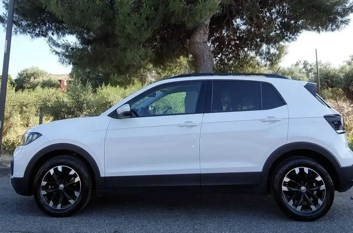 Usata VW T-Cross Advance 95 CV (69 kW) 2019 Bianco SUV