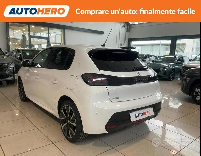 Usata Peugeot 208 Allure 101 CV (74 kW) 2020 Bianco Utilitaria
