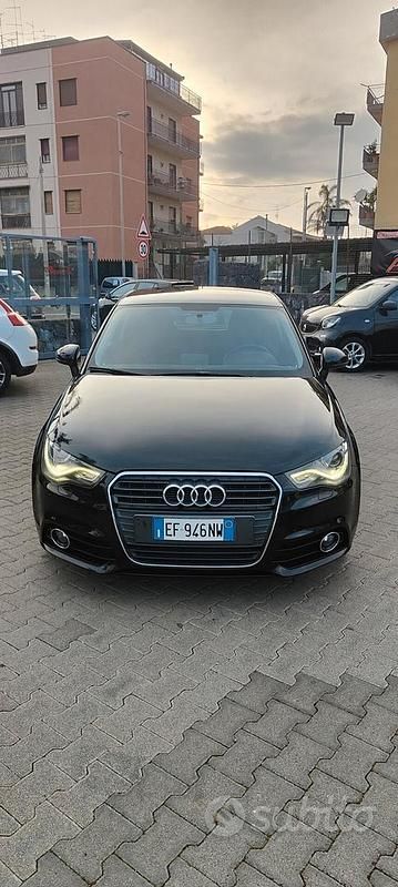 Usata Audi A1 Ambition 105 CV (77 kW) 2011 Nero Utilitaria
