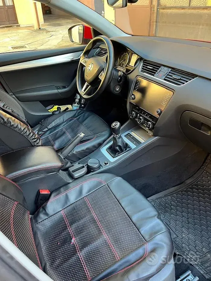 Usata Skoda Octavia G-TEC 110 CV (80 kW) 2018 Rosso Berlina